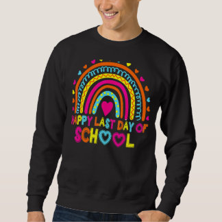 Alles Gute zum letzten Schullehrertag Sweatshirt