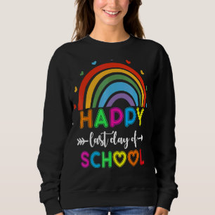 Alles Gute zum letzten Schullehrertag Sweatshirt