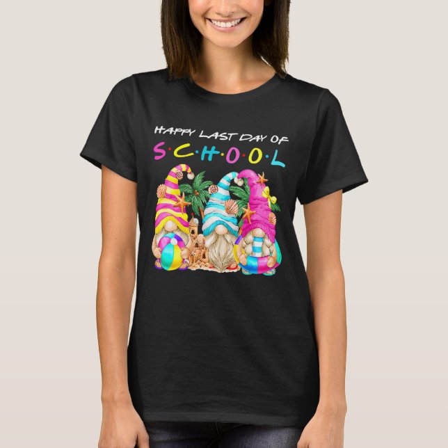 Alles Gute zum letzten Schullehrertag T-Shirt (Vorderseite)