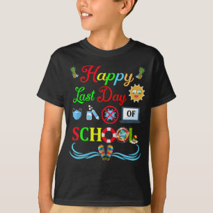 Alles Gute zum letzten Schullehrertag T-Shirt