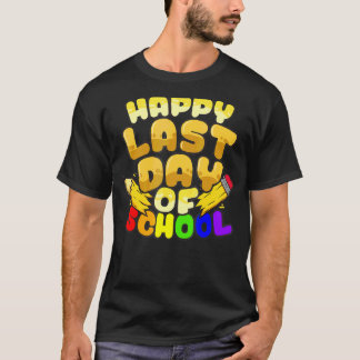 Alles Gute zum letzten Schullehrertag T-Shirt