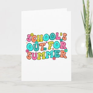 Alles Gute zum letzten Schulsommertag Karte
