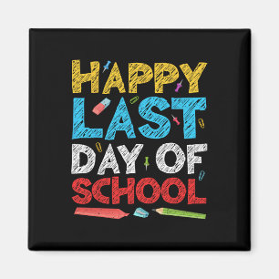 Alles Gute zum letzten Schultag für Schüler und Le Magnet