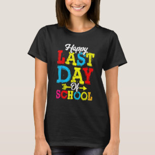 Alles Gute zum letzten Schultag für Studenten und T-Shirt