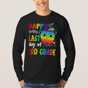 Alles Gute zum letzten Tag der dritten Klasse Lehr T-Shirt
