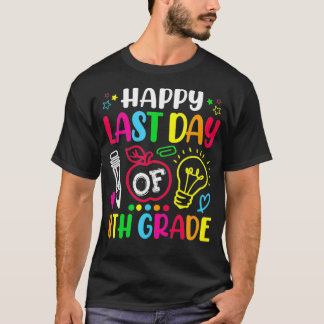 Alles Gute zum letzten Tag des Schulabschlusses de T-Shirt