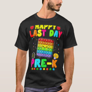 Alles Gute zum letzten Tag vor dem K-Pop Es Fidget T-Shirt