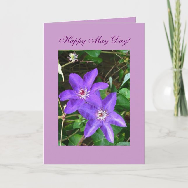 Alles Gute zum Mai! Karte (Vorderseite)