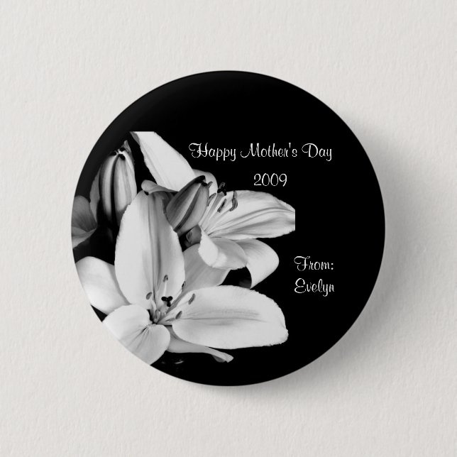"Alles Gute zum Muttertag 2009"  Button (Vorderseite)