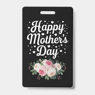 Alles Gute zum Muttertag Cute Floral Mama Oma Ehef Ausweis