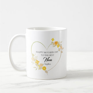 Alles Gute zum Muttertag für die beste Nana Kaffeetasse