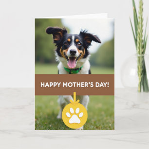 Alles Gute zum Muttertag Hundekarte Karte