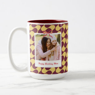 Alles Gute zum Muttertag Mama Geburtstagsgeschenk Zweifarbige Tasse