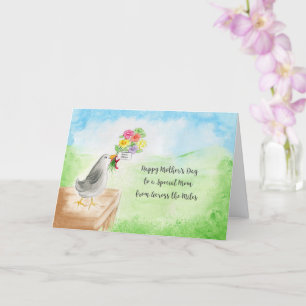 Alles Gute zum Muttertag, Mama, über die Entfernun Karte