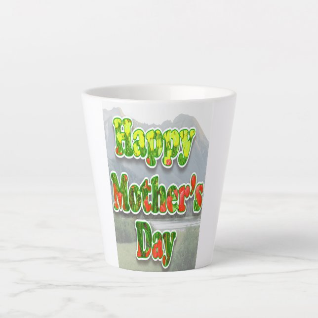 Alles Gute zum Muttertag Milchtasse (Vorderseite)