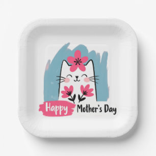 Alles Gute zum Muttertag Pappteller