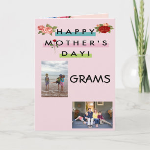 Alles Gute zum Muttertagsgramm! Karte