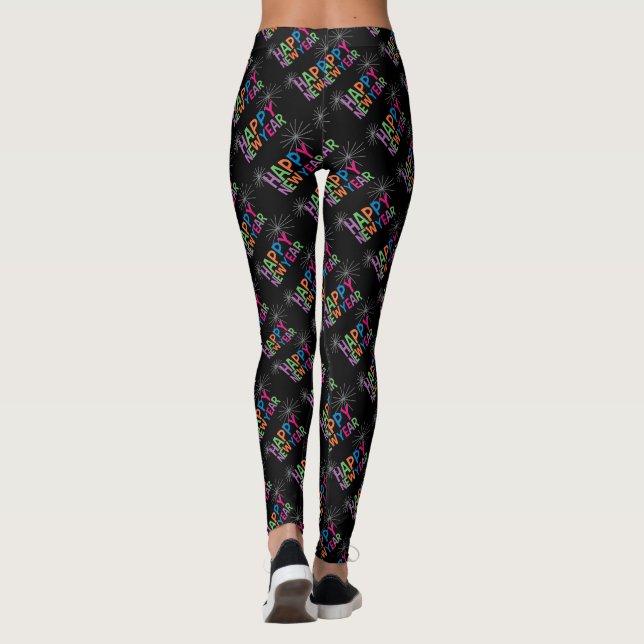Alles Gute zum neuen Jahr! Leggings (Rückseite)