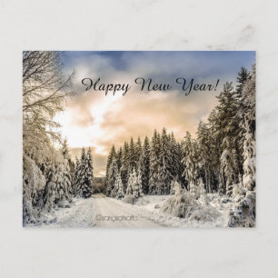 Alles Gute zum neuen Jahr! Postkarte