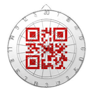 Alles Gute zum neuen Jahr! — QR-Code Dartscheibe