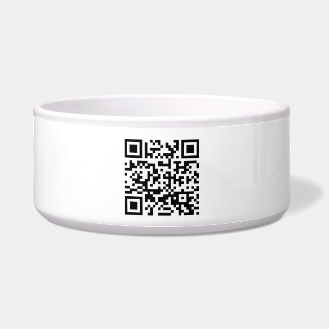 Alles Gute zum neuen Jahr! — QR-Code Napf (Vorderseite)