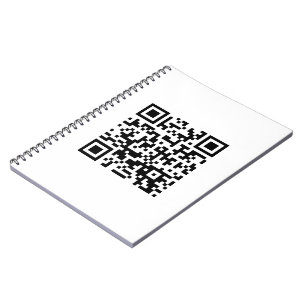Alles Gute zum neuen Jahr! — QR-Code Notizblock