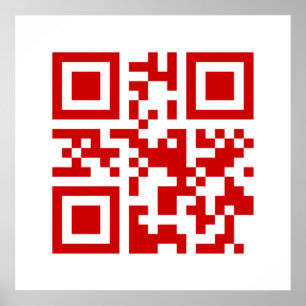 Alles Gute zum neuen Jahr! — QR-Code Poster