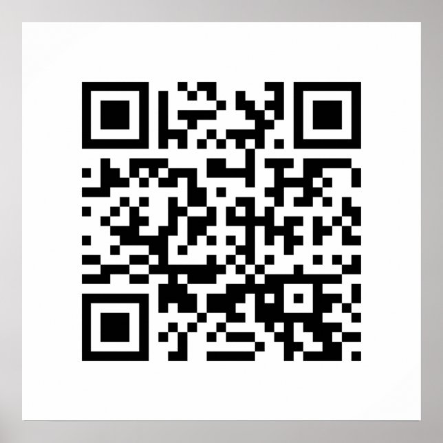 Alles Gute zum neuen Jahr! — QR-Code Poster (Vorne)