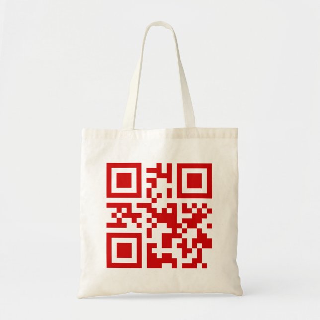 Alles Gute zum neuen Jahr! — QR-Code Tragetasche (Vorne)
