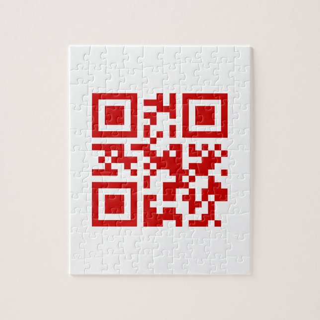 Alles Gute zum Neujahr! — QR-Code Puzzle (Vertikal)