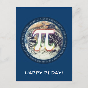 Alles Gute zum Pi Day! - Grüße Postkarte