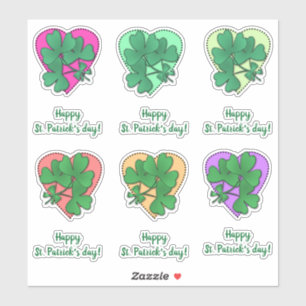 Alles Gute zum St. Patrick's Day! Aufkleber