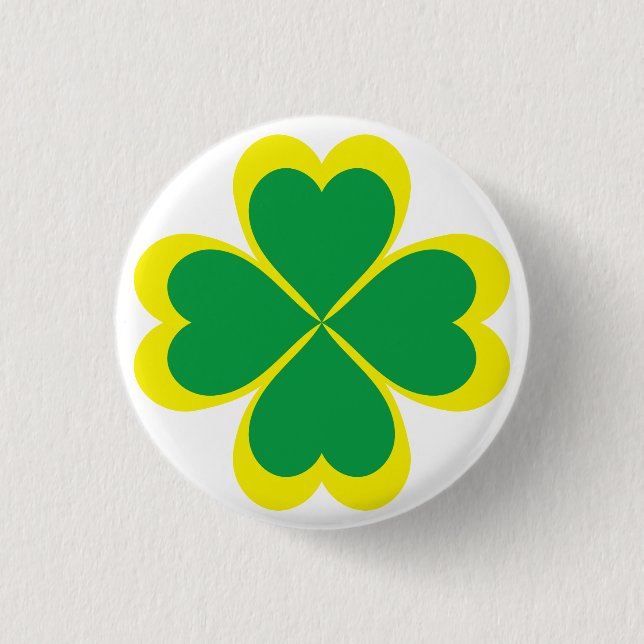 Alles Gute zum St. Patrick's Day! Button (Vorderseite)