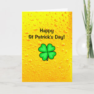 Alles Gute zum St. Patrick's Day, fertig zum Stumb Karte