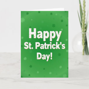 Alles Gute zum St. Patrick's Day für die Partnerka Karte