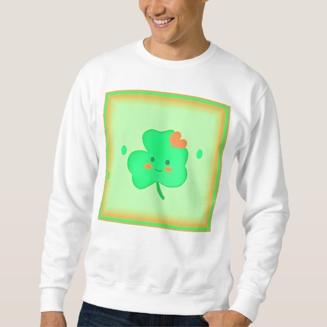 Alles Gute zum St. Patrick's Day. Jetzt kaufen Sweatshirt (Vorderseite)