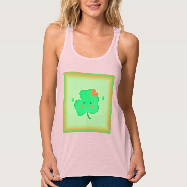 Alles Gute zum St. Patrick's Day. Jetzt kaufen Tank Top (Vorderseite)