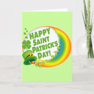 Alles Gute zum St. Patrick's Day! Karte