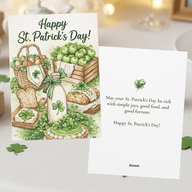 Alles Gute zum St. Patrick's Day Karte | Irisches  (Von Creator hochgeladen)