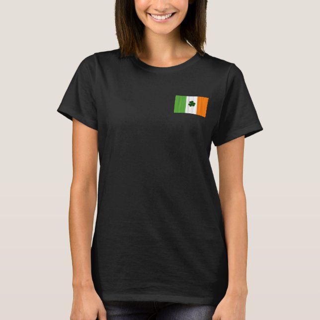 Alles Gute zum St. Patrick's Day! Kleeblatt Irish  T-Shirt (Vorderseite)