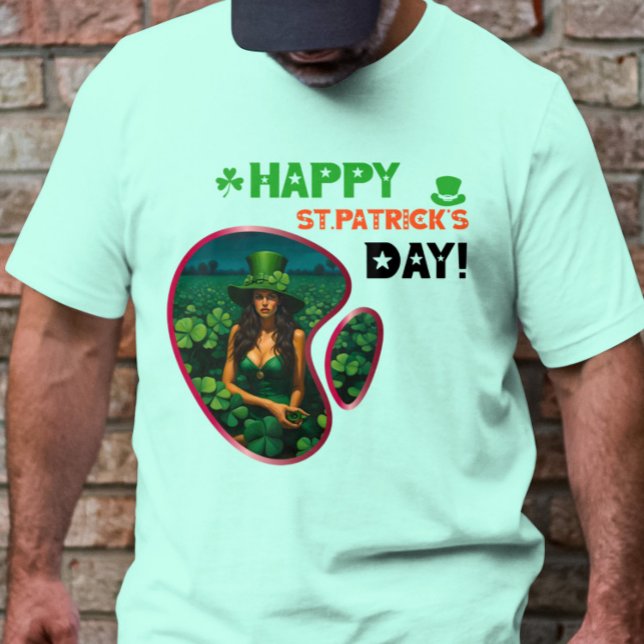 Alles Gute zum St.Patrick's Day! - Leprechaun-Scav T-Shirt (Von Creator hochgeladen)