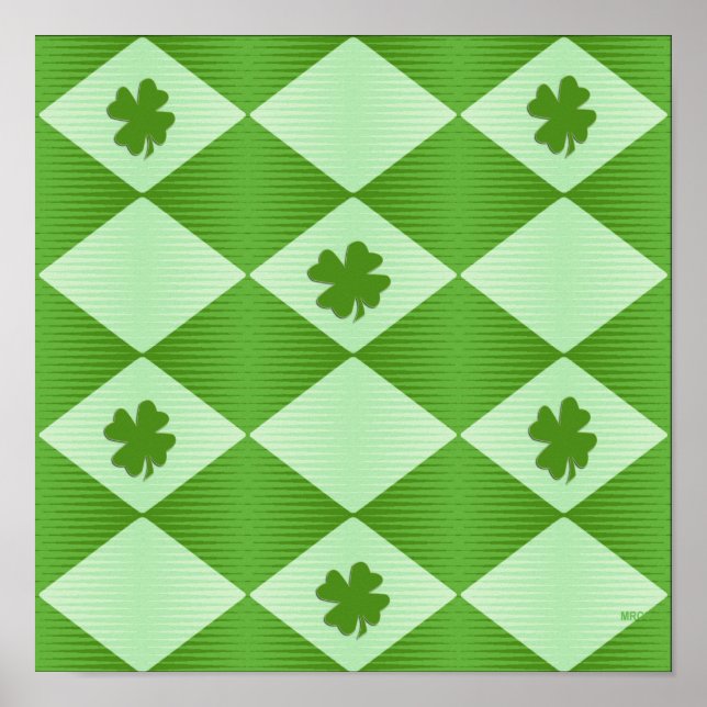 Alles Gute zum St. Patrick's Day... Poster (Vorne)