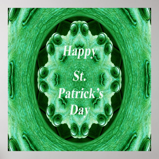 Alles Gute zum St. Patrick's Day..... Poster (Vorne)