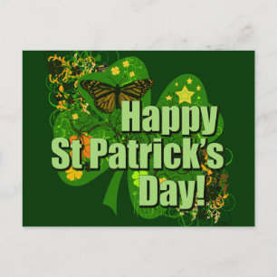 Alles Gute zum St. Patrick's Day! Postkarte