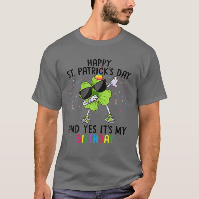 Alles Gute zum St Patrick's Day und ja, es ist mei T-Shirt (Vorderseite)