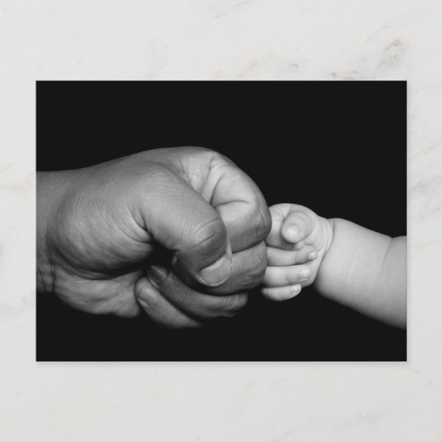 Alles Gute zum Tag des Vaters! - Postkarte (Vorderseite)