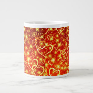 Alles Gute zum Valentinstag! Jumbo-Tasse