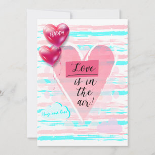 Alles Gute zum Valentinstag Schöne elegante Grußka Feiertagskarte