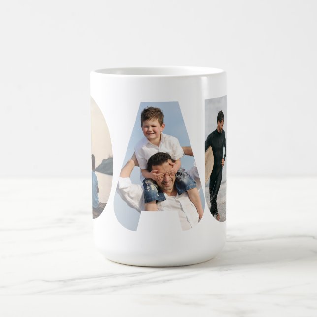 Alles Gute zum Vatertag, bester Vater ever! Kaffeetasse (Mittel)