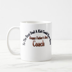 Alles Gute zum Vatertag Coach Tasse